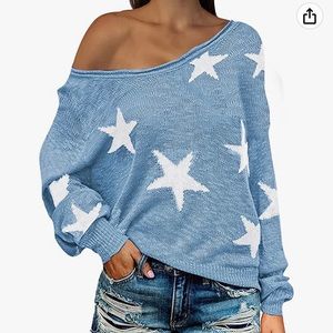 Star sweater, light